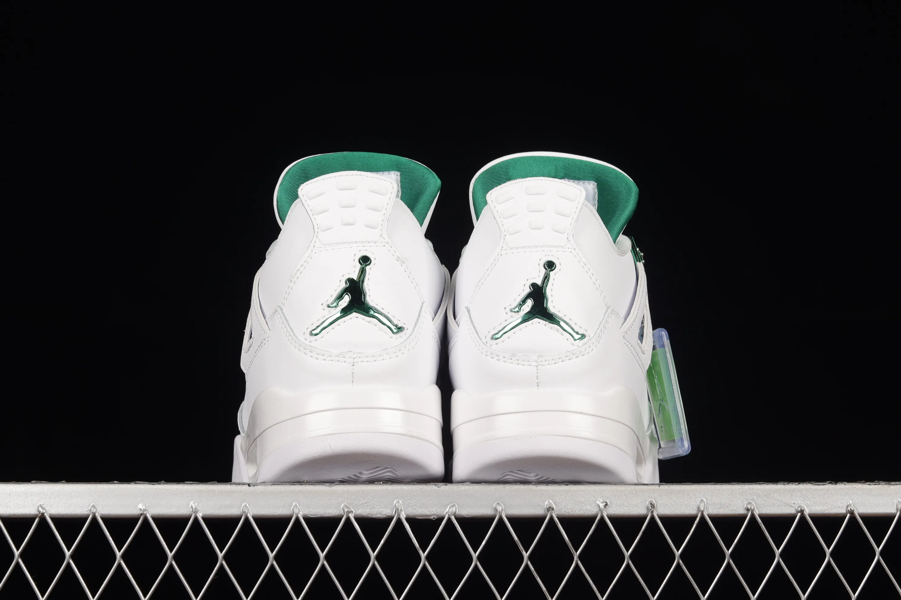 All categories Air Jordan Jordan series basketball shoes Air Jordan 4 F version Air Jordan 4 "Pine Green" AJ4 Joe 4 white and green first layer genuine label CT8527-113